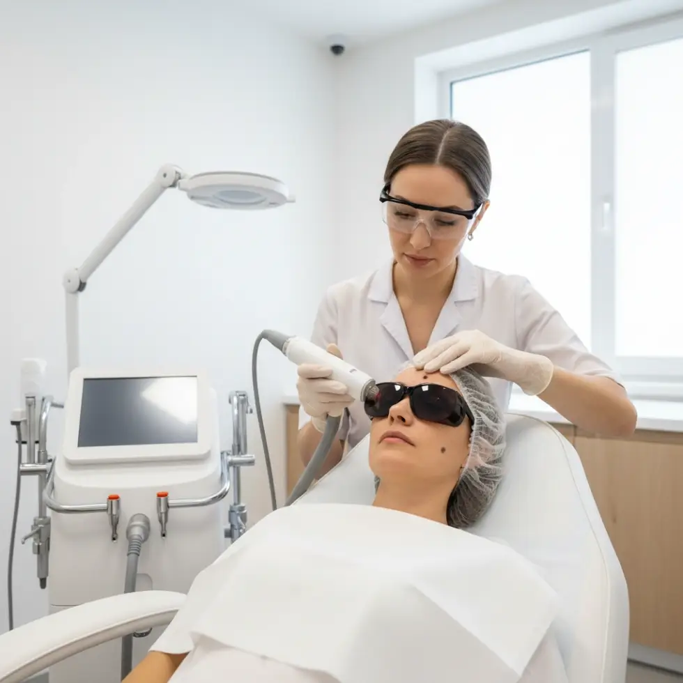 لیزر ضایعات پوستی